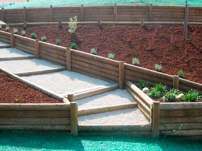 Madeiras para jardinagem